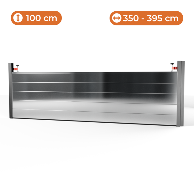 Hoogwaterbescherming - 1000 mm hoog; 3500-3951 mm breed