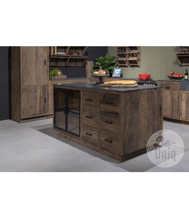 Be-Uniq Landelijk Oud Houten HoekKeuken Mix & Match