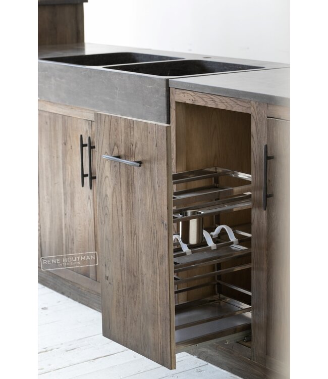 Rene Houtman Landelijke Houten (Buiten)keuken Medium Elmwood