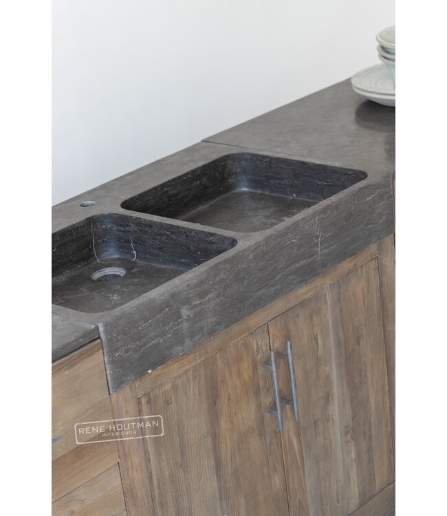 Rene Houtman Landelijke Houten (Buiten)keuken Medium Elmwood