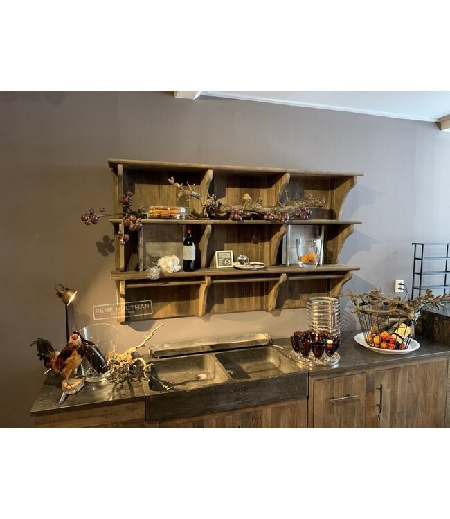 Rene Houtman Landelijke Houten (Buiten)keuken Medium Elmwood