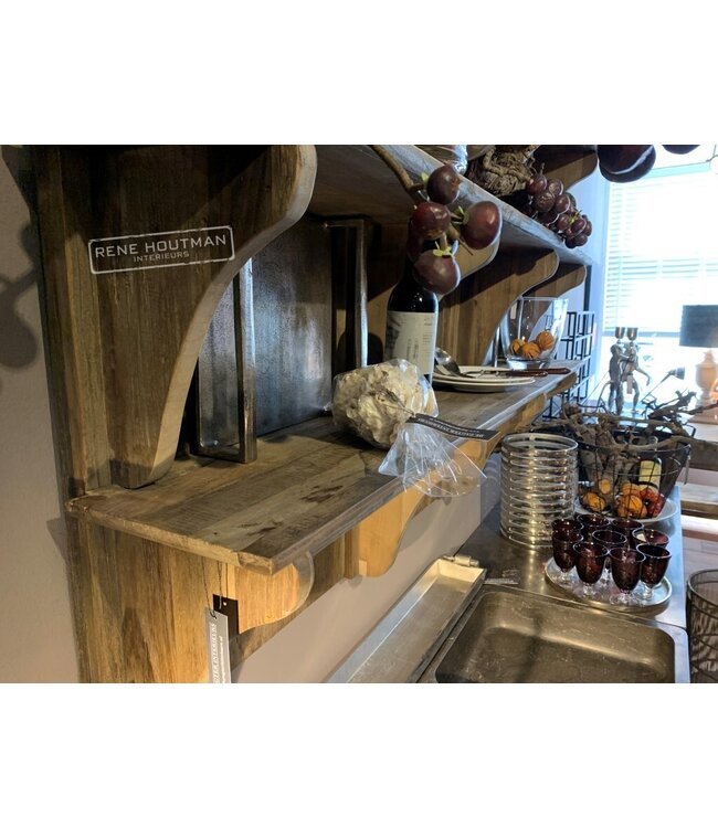 Rene Houtman Landelijke Houten (Buiten)keuken Medium Elmwood