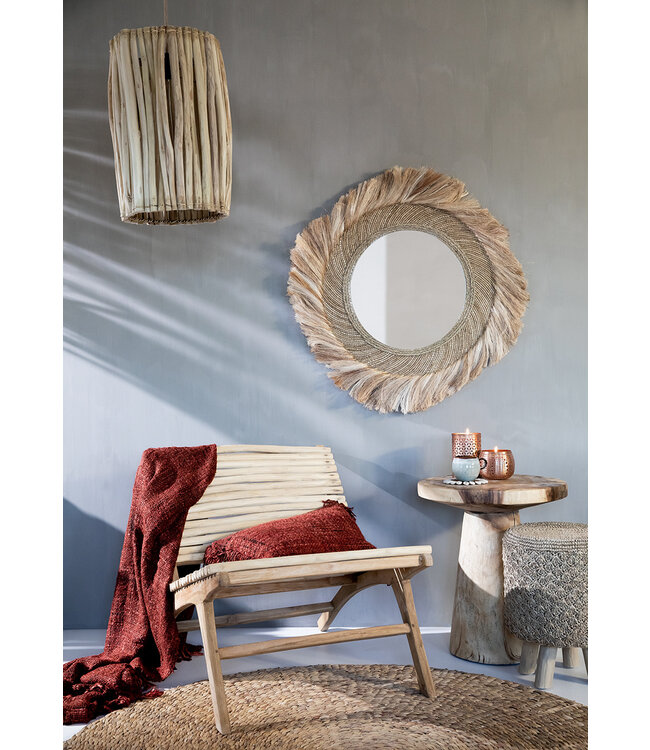 Bazar Bizar De Colonial Shell Onderzetter - Naturel Bruin