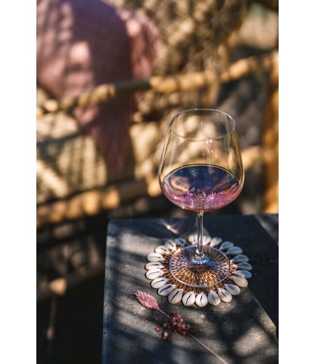 Bazar Bizar De Colonial Shell Onderzetter - Naturel Bruin