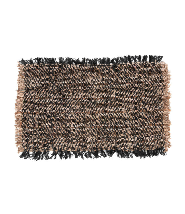 Bazar Bizar De Oh My Gee Placemat - Zwart Koper - Set van 4