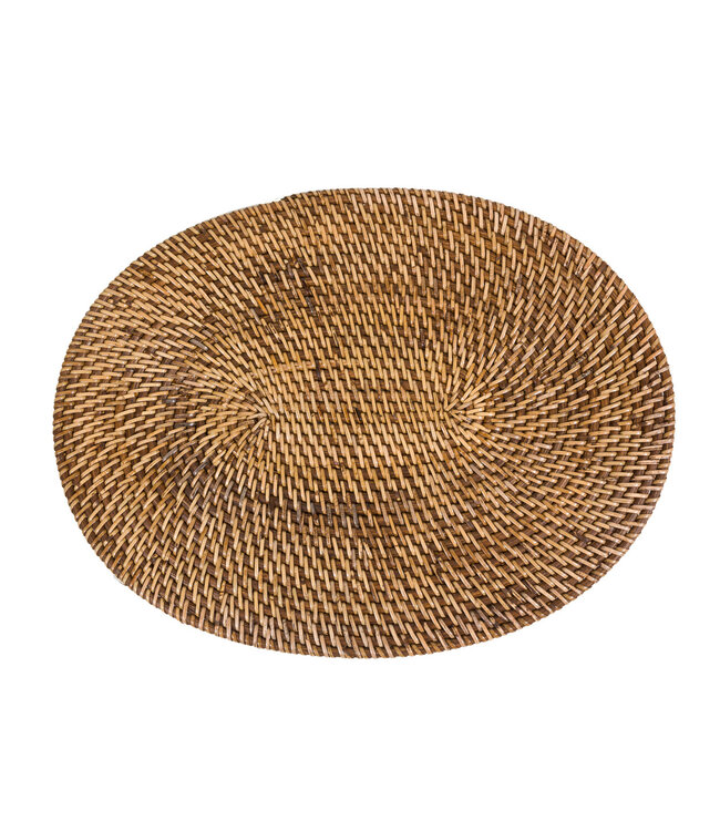 Bazar Bizar De Colonial Ovale Placemat - Naturel Bruin