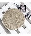 Bazar Bizar De Raffia Shell Placemat - Naturel