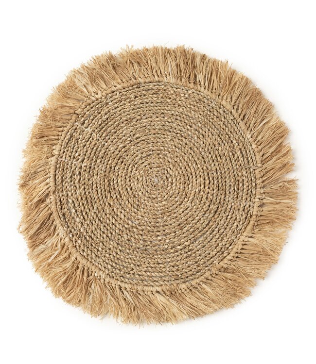 Bazar Bizar De Seagrass Raffia Placemat - Naturel