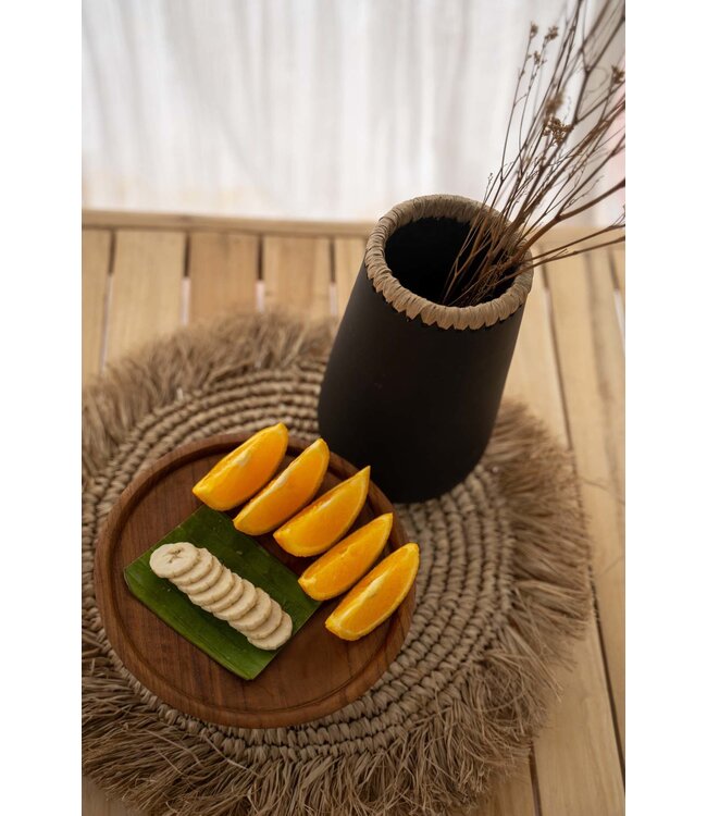 Bazar Bizar De Seagrass Raffia Placemat - Naturel