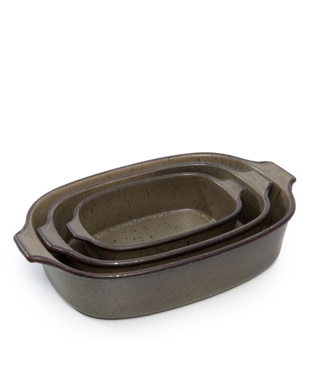 Bazar Bizar De Comporta Ovenschaal - Groen - S - Set van 4