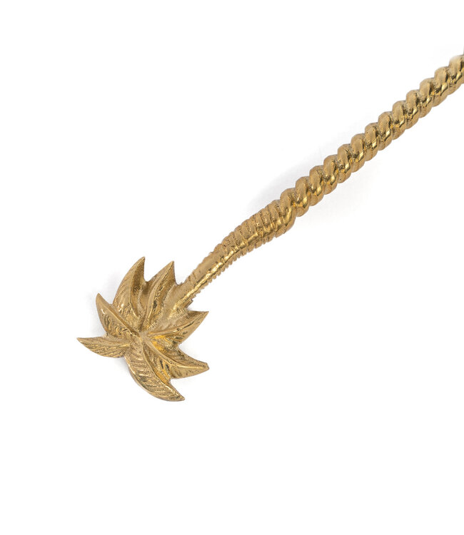 Bazar Bizar De Palmboom Lange Lepel - Goud