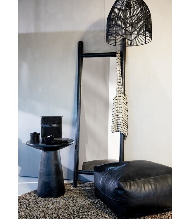 Bazar Bizar De Timber Conic Bijzettafel - Zwart - 50