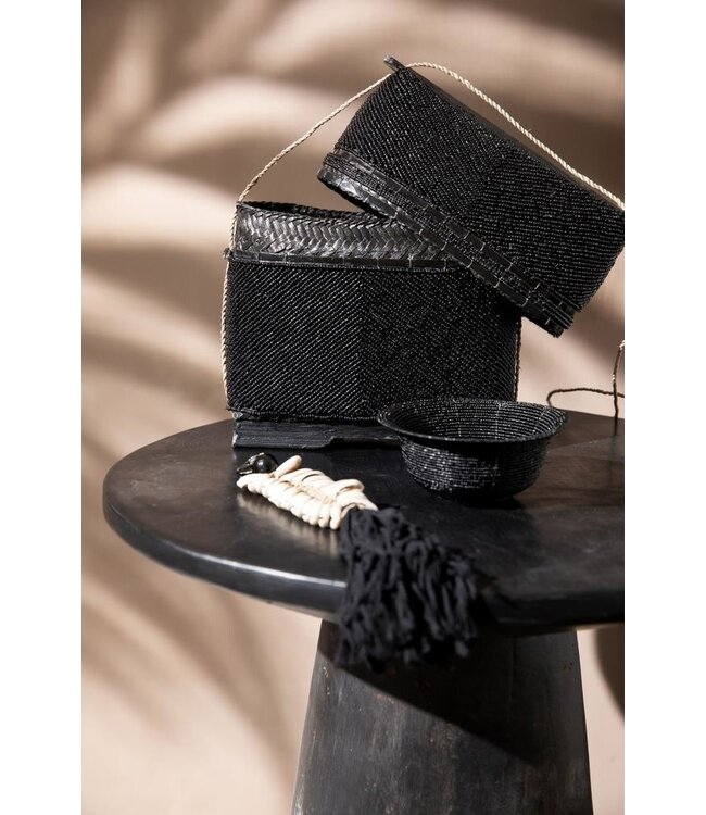 Bazar Bizar De Timber Conic Bijzettafel - Zwart - 50