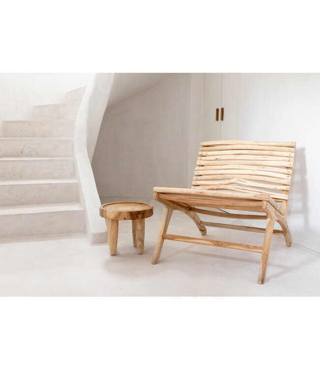 Bazar Bizar De Samanea Bijzettafel - Naturel