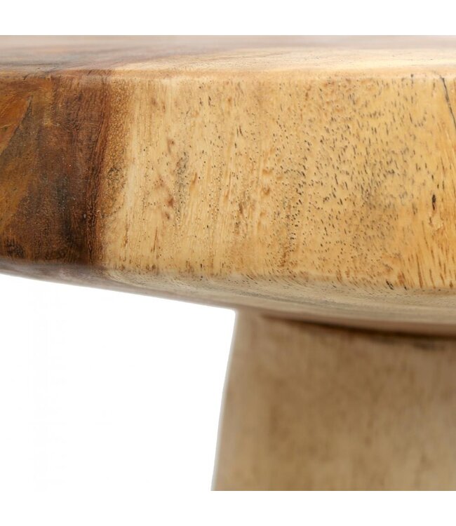 Bazar Bizar De Timber Conic Bijzettafel - Naturel - 50