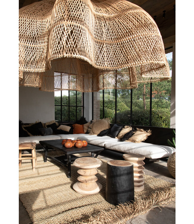 Bazar Bizar De Tribe Kruk - Naturel Zwart