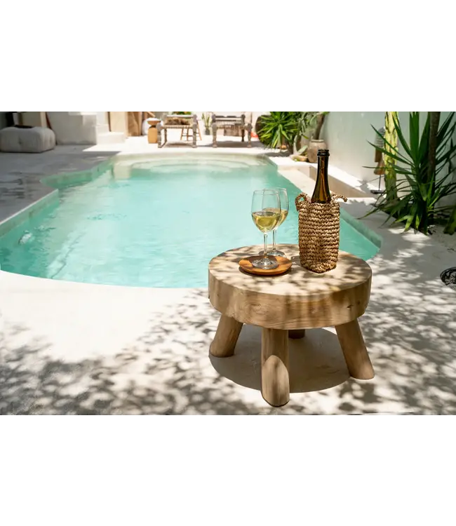 Bazar Bizar De Rhodes Bijzettafel - Naturel