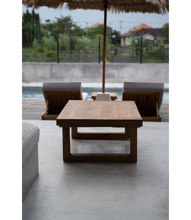 Bazar Bizar De Reclaimed Teak Salontafel - Naturel