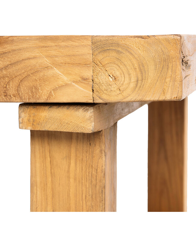 Bazar Bizar De Reclaimed Teak Salontafel - Naturel