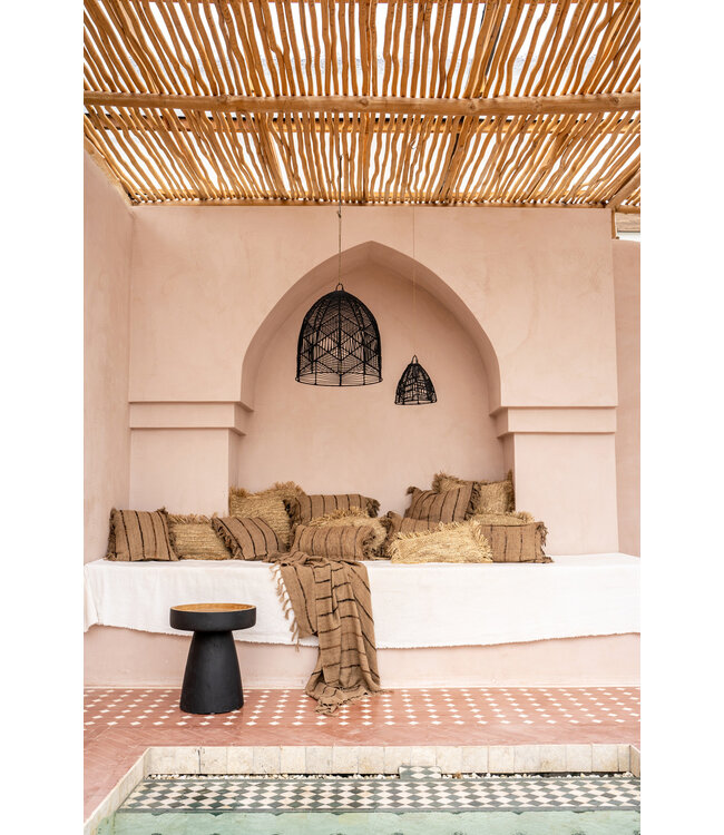 Bazar Bizar De Rayu Bijzettafel - Zwart Naturel