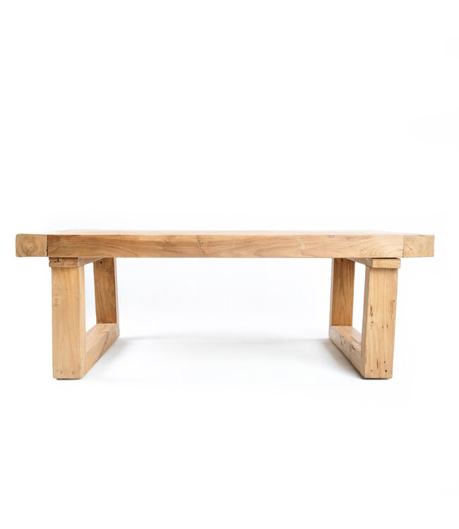 Bazar Bizar De Reclaimed Teak Salontafel - Naturel