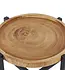 Bazar Bizar The Rain Tree Side Table - Natural Black
