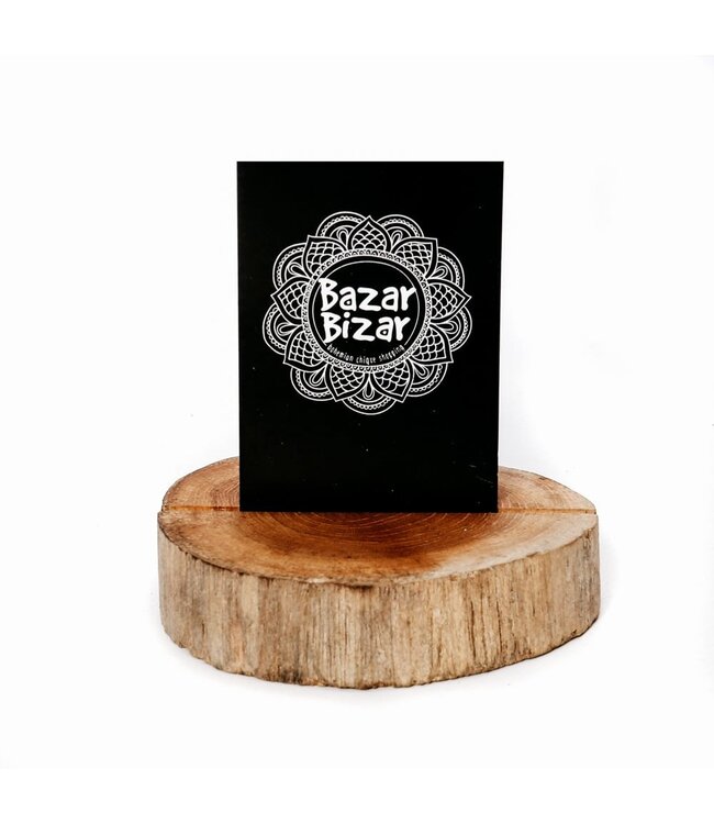 Bazar Bizar De Teak Root Kaarthouder