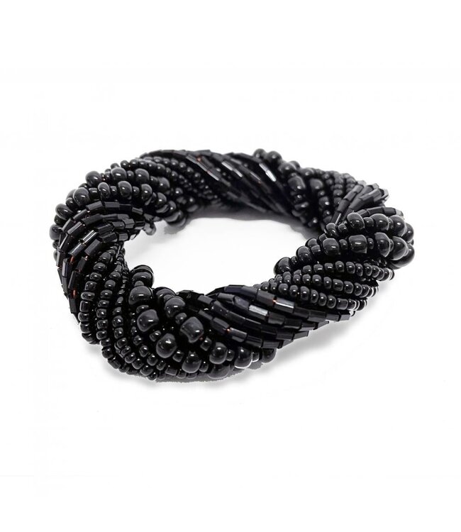 Bazar Bizar De Beaded Servetring - Set van 4