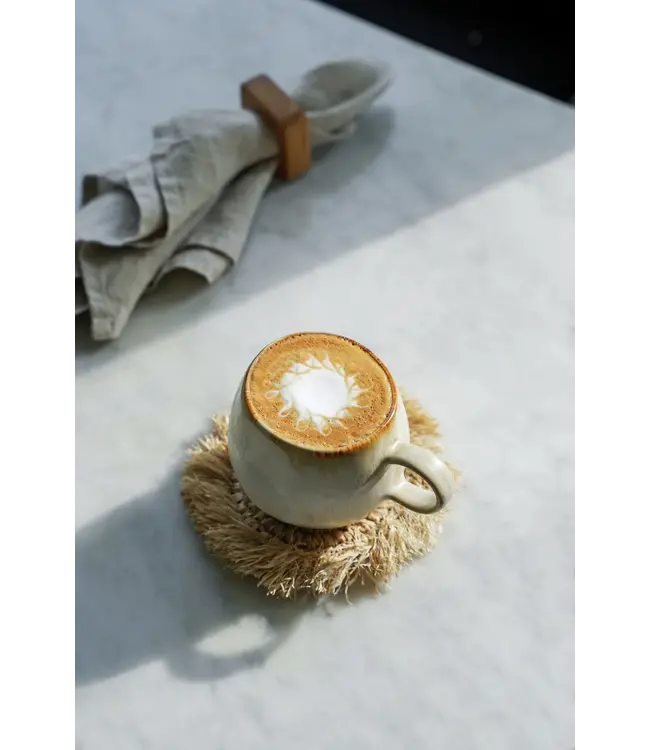 Bazar Bizar De Teak Root Servetring - Set van 4