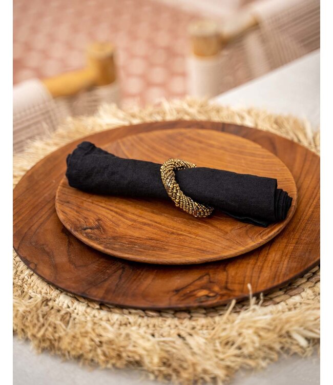 Bazar Bizar De Teak Root Rond Bord - M