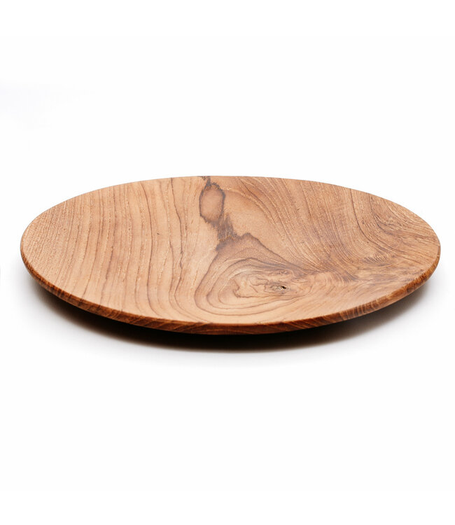 Bazar Bizar De Teak Root Rond Bord - L