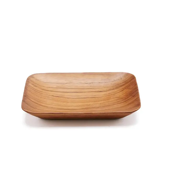 Bazar Bizar Het Teak Root Side Bord