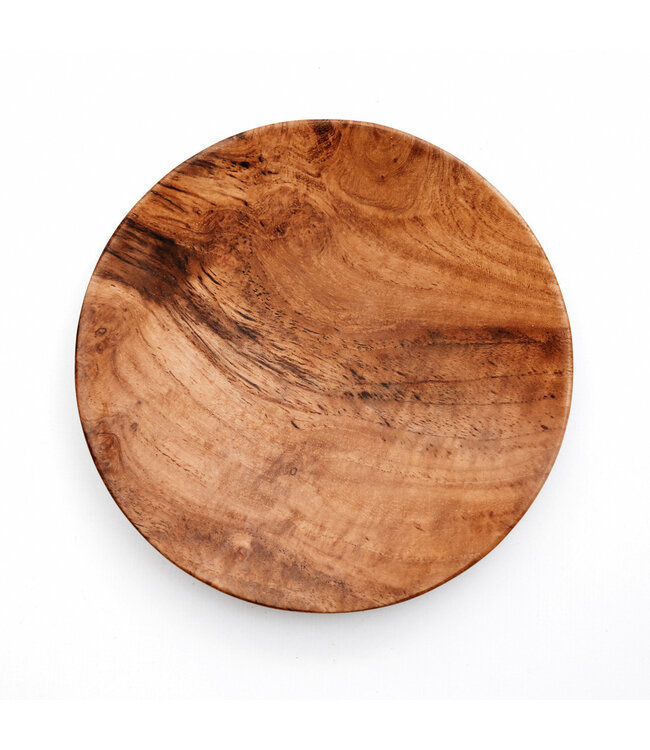 Bazar Bizar De Teak Root Rond Bord - L