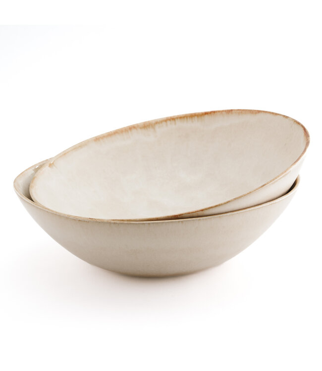 Bazar Bizar De Cascais Serveerschaal - M - Set van 2