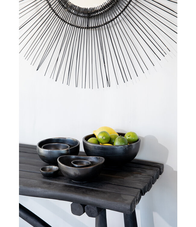 Bazar Bizar De Burned Kom - Zwart - M