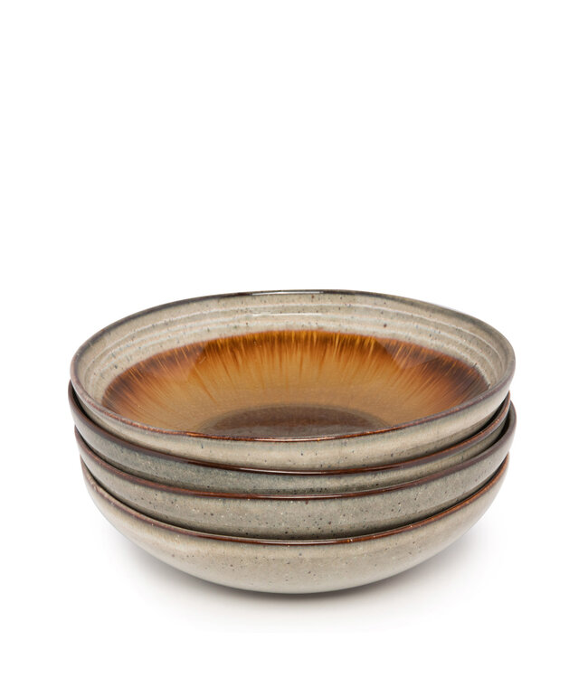 Bazar Bizar Het Comporta Pastabord - L - Set van 4