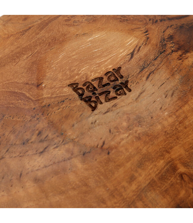 Bazar Bizar De Teak Root Rond Bord - XL