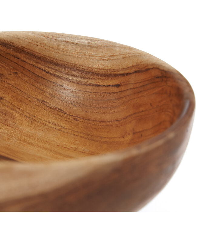 Bazar Bizar De Teak Root Snack Kom - S