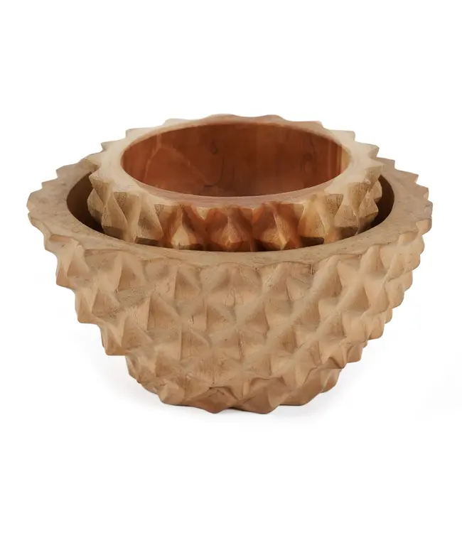 Bazar Bizar De Teak Root Durian Kom - S