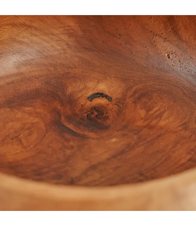 Bazar Bizar De Teak Root Fruitschaal