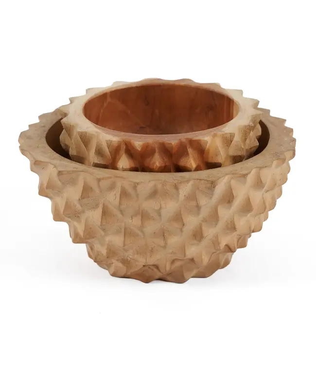 Bazar Bizar De Teak Root Durian Kom - M