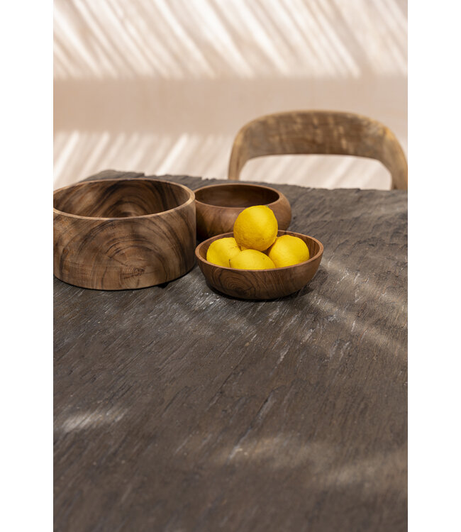 Bazar Bizar De Teak Root Snack Kom - M