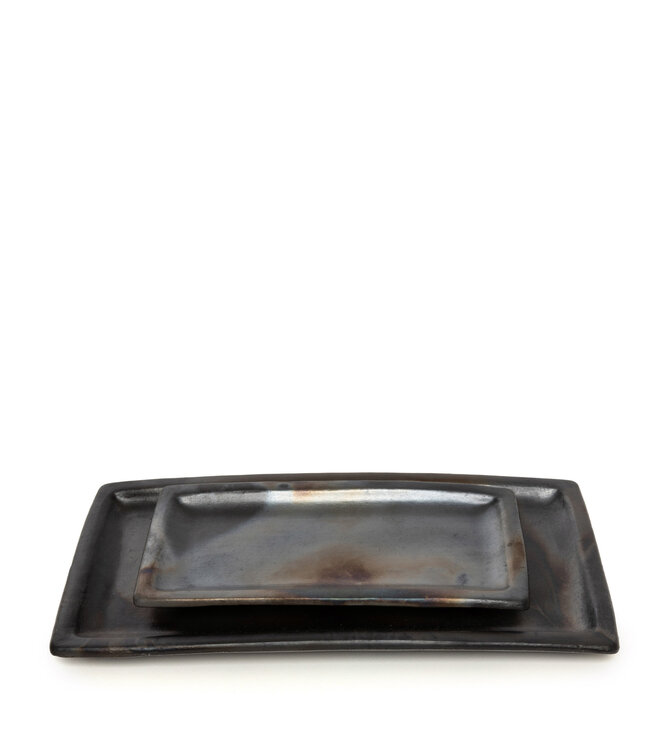 Bazar Bizar Het Burned Sushi Bord - Zwart - L