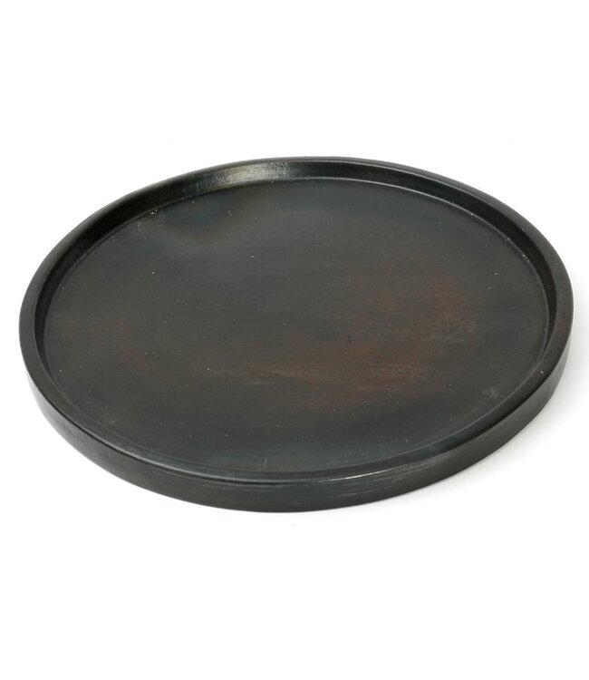 Bazar Bizar Het Terracotta Burned Bord - Zwart - L