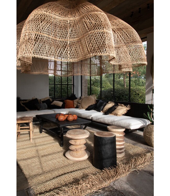 Bazar Bizar De Whipped Hanglamp - Naturel - XXL