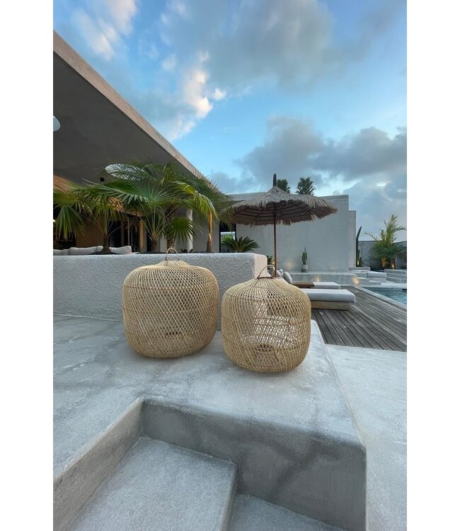 Bazar Bizar De Batu Bolong Hanglamp - Naturel - M