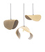 Bazar Bizar De Lovalova Hanglamp - Naturel - XL