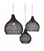 ORIGINAL HOME Original Home Lampshades Bawang Black - Set Of 3