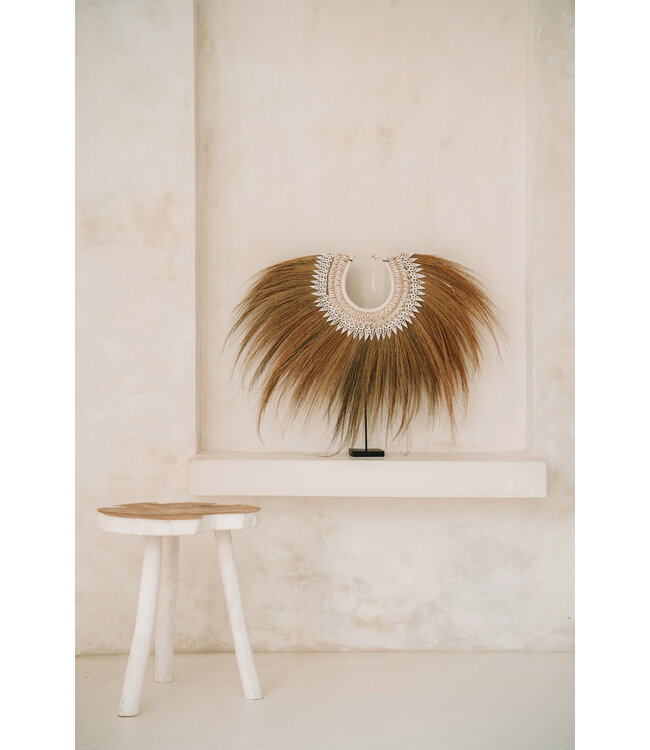 Bazar Bizar De Organic Bijzettafel - Naturel Wit