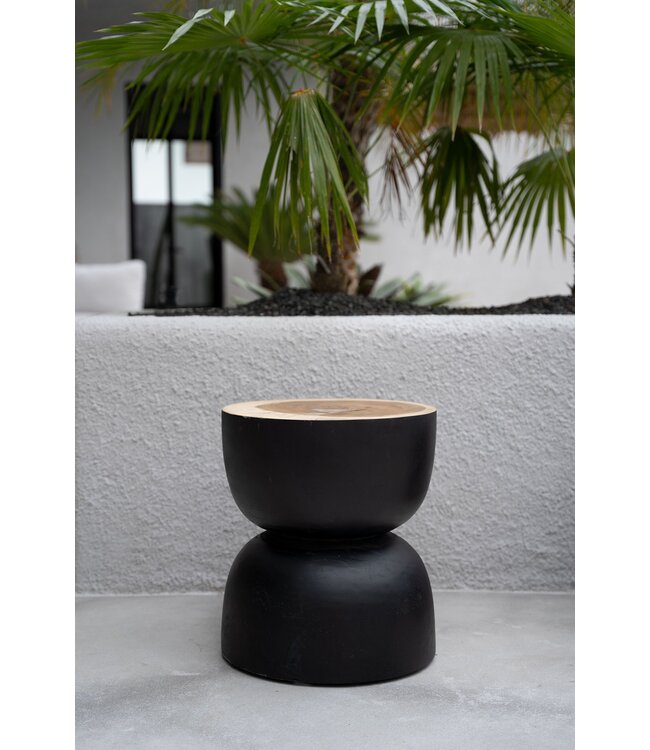 Bazar Bizar De Karbun Kruk - Zwart Naturel